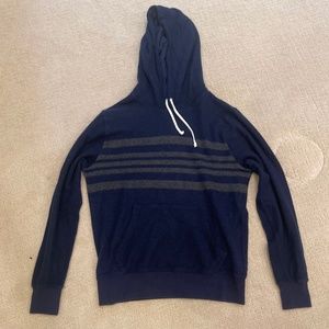 Medium Vintage Navy J Crew Fleece Sweatshirt